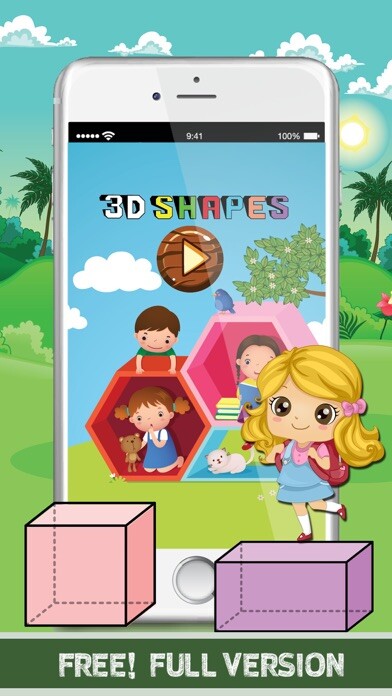 Emulate iPhone app 3D Shapes Flashcards: English Vocabulary Learning Free For Toddlers & Kids! using MyAndroid Emulate iPhone app 3D Shapes Flashcards: English Vocabulary Learning Free For Toddlers & Kids! using MyAndroid