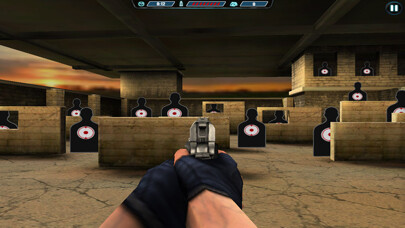Emulate iPhone app 3D Shooting Range Train Games using MyAndroid