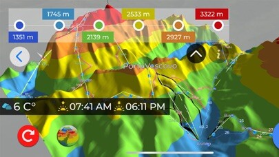 Emulate iPhone app 3DSkiTracks - Austria using MyAndroid
