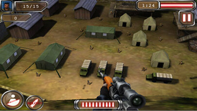 Emulate iPhone app 3D Sniper Shooter -Sniper Game using MyAndroid