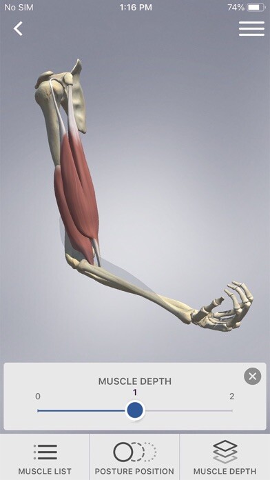Emulate iPhone app 3D Spasticity using MyAndroid