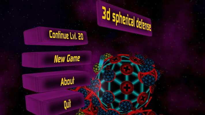 Emulate Android APK 3d Spherical Defense