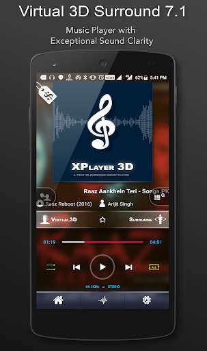 Run android online APK 3D Surround Music Player from MyAndroid or emulate 3D Surround Music Player using MyAndroid