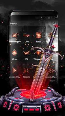 Emulate Android APK 3D Sword Theme
