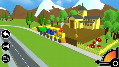 Emulate iPhone app 3D Toy Train - Free Kids Train Game using MyAndroid