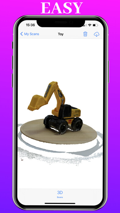 Emulate iPhone app 3D TrueDepth Camera Scan using MyAndroid