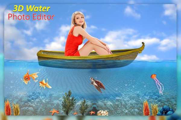 Emulate Android APK 3D Water Photo Effect : Water Photo Editor