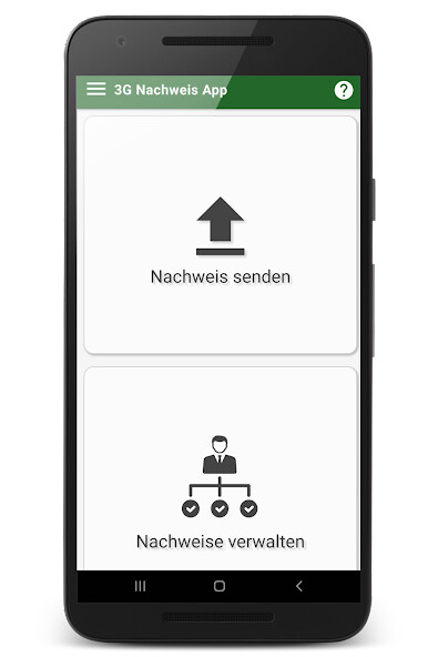 Run android online APK 3G Nachweis App from MyAndroid or emulate 3G Nachweis App using MyAndroid