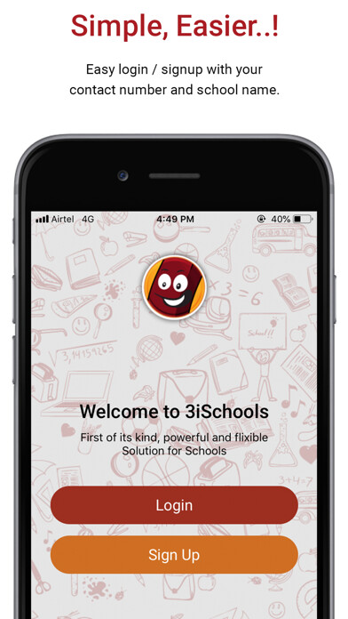 Emulate iPhone app 3iSchools using MyAndroid Emulate iPhone app 3iSchools using MyAndroid