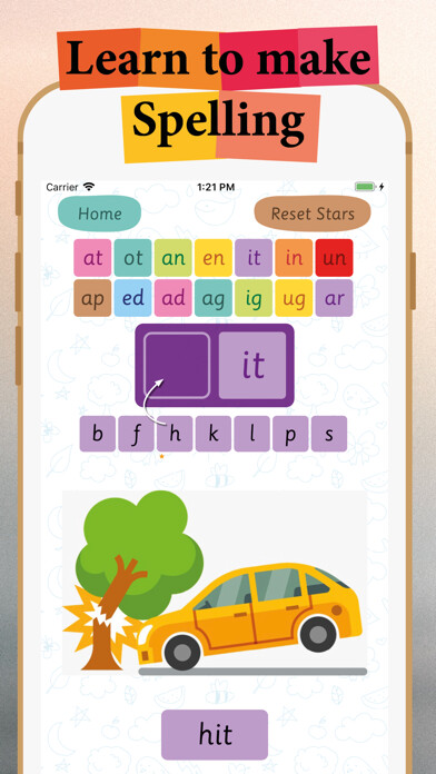 Emulate iPhone app 3 Letter CVC Words Formation using MyAndroid Emulate iPhone app 3 Letter CVC Words Formation using MyAndroid