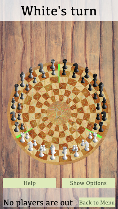 Emulate iPhone app 3 Man Chess using MyAndroid
