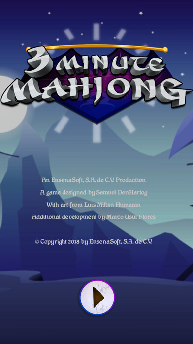 Emulate iPhone app 3 Minute Mahjong using MyAndroid