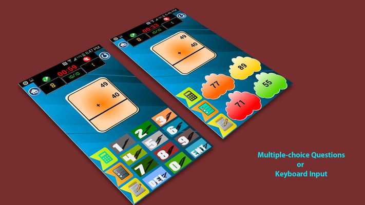 Emulate Android APK 3rd Grade Math Flashcards Free
