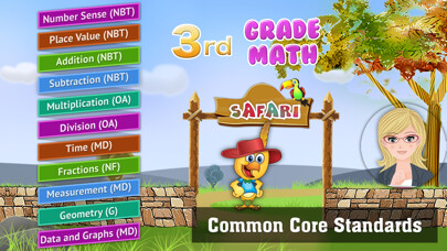 Emulate iPhone app 3rd Grade Math: Fractions, Geometry, Common Core using MyAndroid Emulate iPhone app 3rd Grade Math: Fractions, Geometry, Common Core using MyAndroid