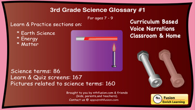 Emulate iPhone app 3rd Grade Science Glossary #1: Learn and Practice Worksheets for home use and in school classrooms using MyAndroid Emulate iPhone app 3rd Grade Science Glossary #1: Learn and Practice Worksheets for home use and in school classrooms using MyAndroid