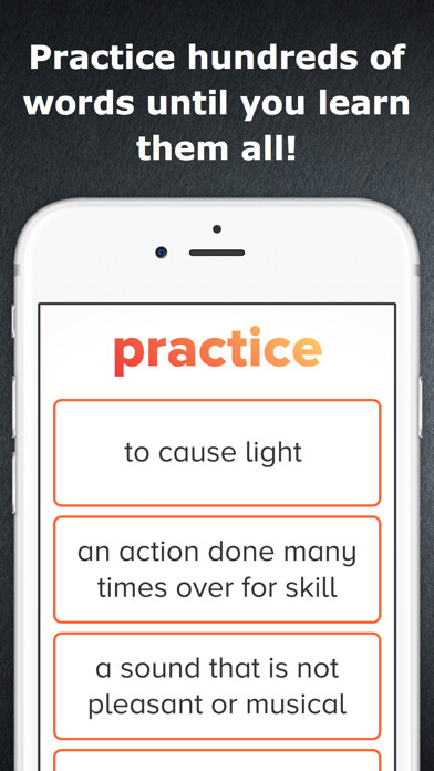 Emulate iPhone app 3rd Grade Vocabulary Challenge using MyAndroid Emulate iPhone app 3rd Grade Vocabulary Challenge using MyAndroid
