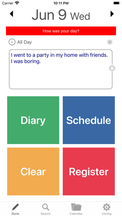 Emulate iPhone app 3sec Diary using MyAndroid Emulate iPhone app 3sec Diary using MyAndroid