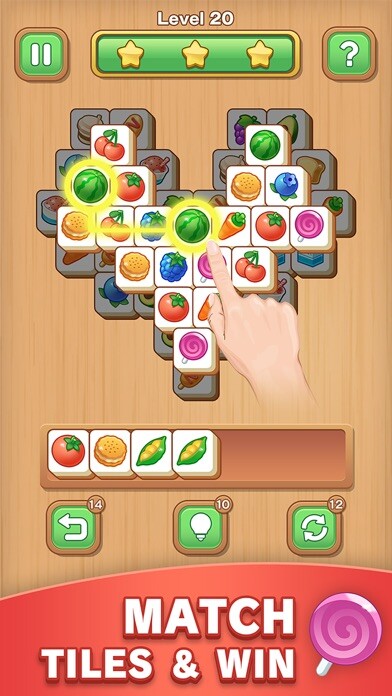 Emulate iPhone app 3 Tiles Matching - Puzzle Game using MyAndroid Emulate iPhone app 3 Tiles Matching - Puzzle Game using MyAndroid