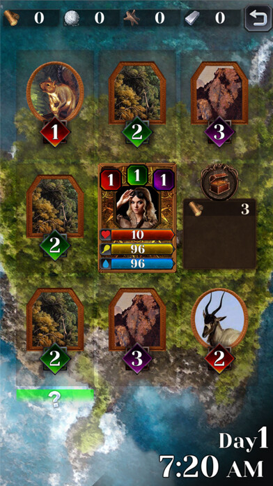 Emulate iPhone app 3x3 Island Survival using MyAndroid