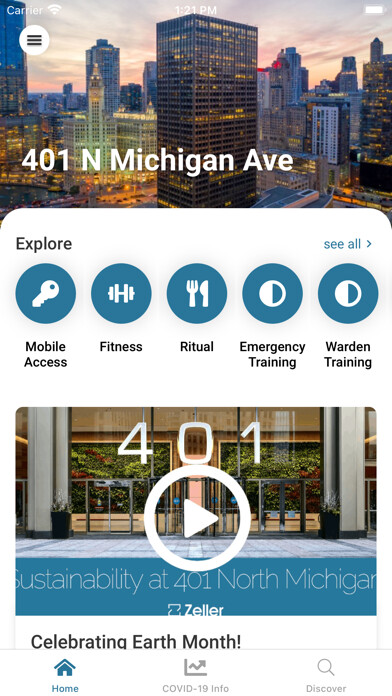 Emulate iPhone app 401 North Michigan using MyAndroid