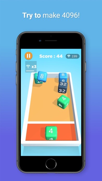 Emulate iPhone app 4096 Merge Puzzle Game using MyAndroid Emulate iPhone app 4096 Merge Puzzle Game using MyAndroid