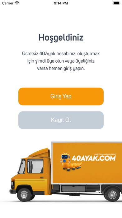 Emulate iPhone app 40AYAK(Lojistik) using MyAndroid Emulate iPhone app 40AYAK(Lojistik) using MyAndroid