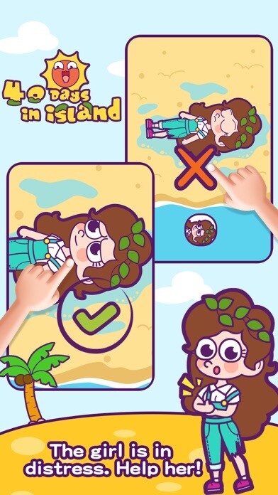 Emulate iPhone app 40 Days in Island using MyAndroid