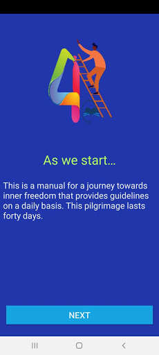 Run android online APK 40 days Journey for Inner freedom from MyAndroid or emulate 40 days Journey for Inner freedom using MyAndroid