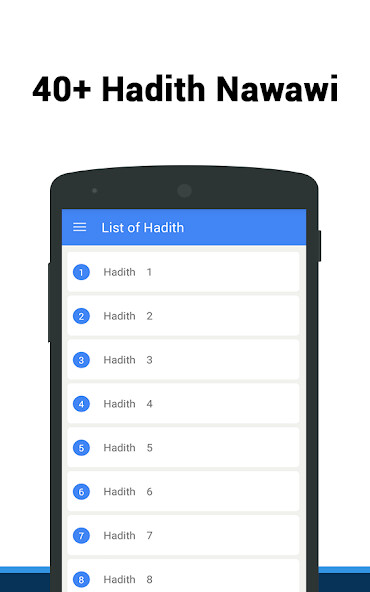 Run android online APK 40 Hadiths by Imam Nawawi from MyAndroid or emulate 40 Hadiths by Imam Nawawi using MyAndroid
