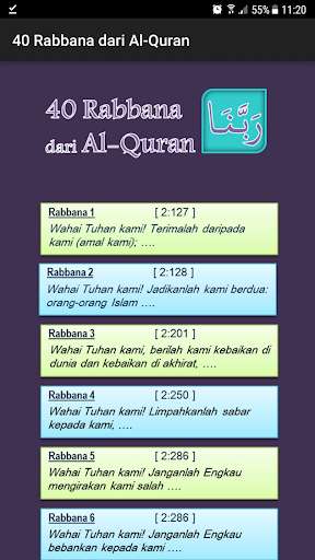 Run android online APK 40 Rabbana dari Al-Quran from MyAndroid or emulate 40 Rabbana dari Al-Quran using MyAndroid Run android online APK 40 Rabbana dari Al-Quran from MyAndroid or emulate 40 Rabbana dari Al-Quran using MyAndroid