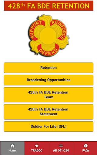 Run android online APK 428th FA BDE Retention from MyAndroid or emulate 428th FA BDE Retention using MyAndroid