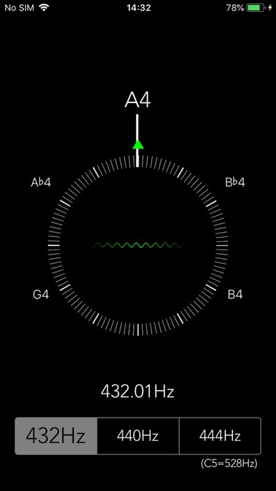Emulate iPhone app 432 Tuner using MyAndroid Emulate iPhone app 432 Tuner using MyAndroid