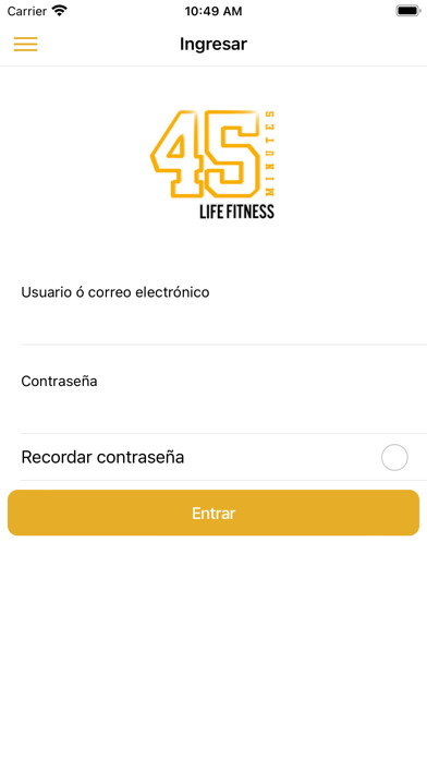 Emulate iPhone app 45 Minutes Life Fitness using MyAndroid Emulate iPhone app 45 Minutes Life Fitness using MyAndroid