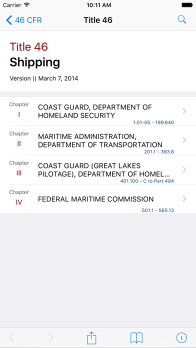 Emulate iPhone app 46 CFR - Shipping (LawStack Series) using MyAndroid Emulate iPhone app 46 CFR - Shipping (LawStack Series) using MyAndroid