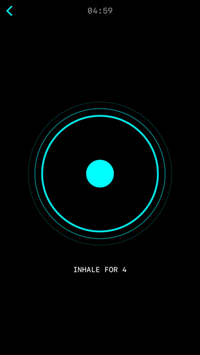 Emulate iPhone app 4:7:8 Breathing using MyAndroid Emulate iPhone app 4:7:8 Breathing using MyAndroid