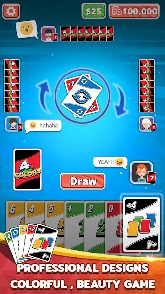 Run android online APK 4 Colors Card Game Classic 3D from MyAndroid or emulate 4 Colors Card Game Classic 3D using MyAndroid