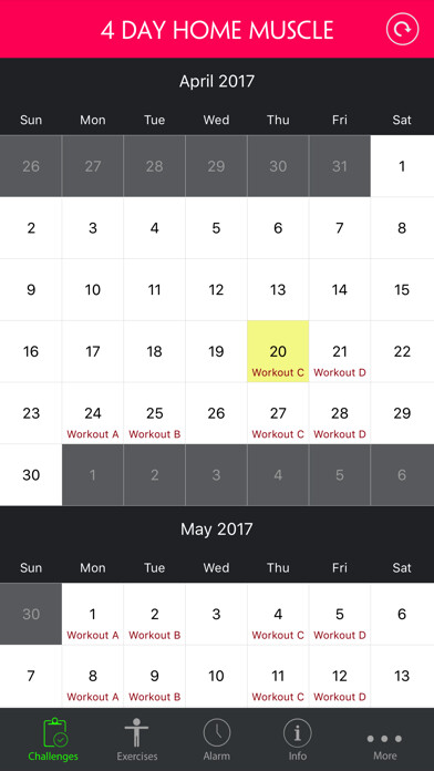 Emulate iPhone app 4 Day Home Muscle Building Plan using MyAndroid Emulate iPhone app 4 Day Home Muscle Building Plan using MyAndroid