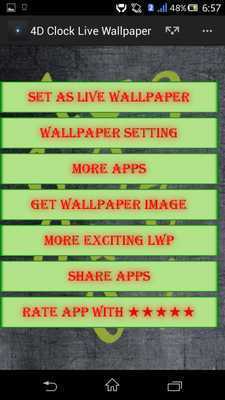 Emulate Android APK 4D Clock Live Wallpaper Emulate Android APK 4D Clock Live Wallpaper