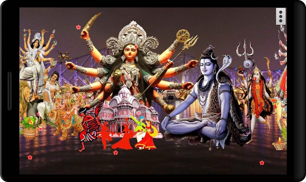 Run android online APK 4D Durga Puja, Navaratri Durgotsava Live Wallpaper from MyAndroid or emulate 4D Durga Puja, Navaratri Durgotsava Live Wallpaper using MyAndroid