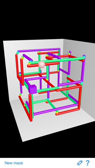 Emulate iPhone app 4D Maze using MyAndroid Emulate iPhone app 4D Maze using MyAndroid