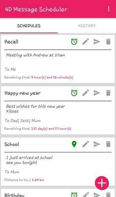 Emulate Android APK 4D Message Scheduler Emulate Android APK 4D Message Scheduler