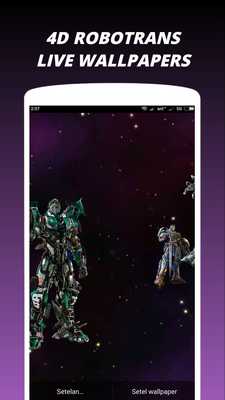 Emulate Android APK 4D Robot Trans Live Wallpapers Emulate Android APK 4D Robot Trans Live Wallpapers