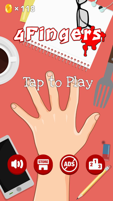 Emulate iPhone app 4 Fingers using MyAndroid