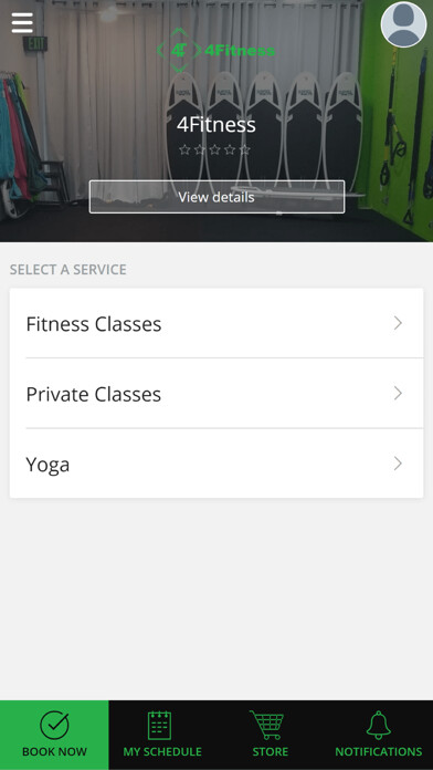 Emulate iPhone app 4Fitness using MyAndroid