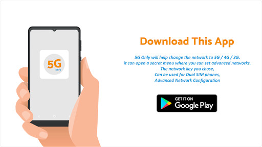 Run android online APK 4G/5G Only Network Mode from MyAndroid or emulate 4G/5G Only Network Mode using MyAndroid