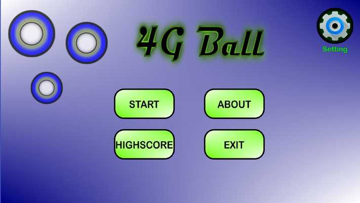 Emulate Android APK 4G Ball - free casual game