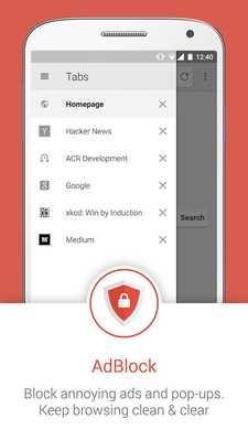 Emulate Android APK 4G Fast Browser  Adblock