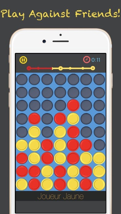 Emulate iPhone app 4 in a Row - Classic Connect using MyAndroid