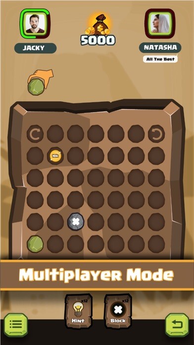 Emulate iPhone app 4 in a Row (Connect 4) using MyAndroid