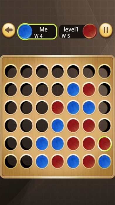 Emulate iPhone app 4 in a row king using MyAndroid